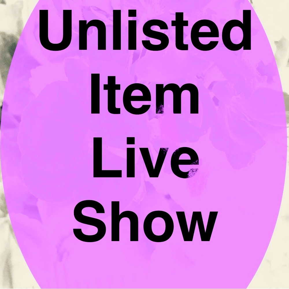 Random Unlisted Item Live Show 😃 PLEASE READ BEFORE BUYING 💜